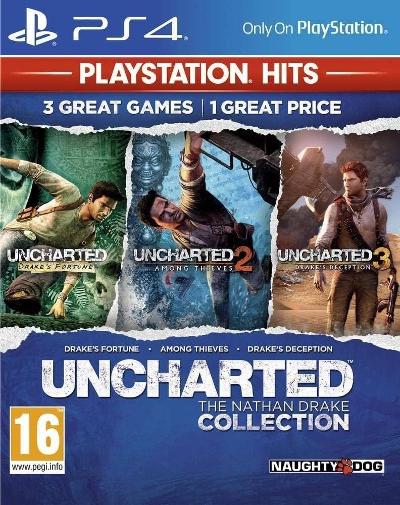 PS4 - UNCHARTED the nathan drake COLLECTION (1, 2, 3)