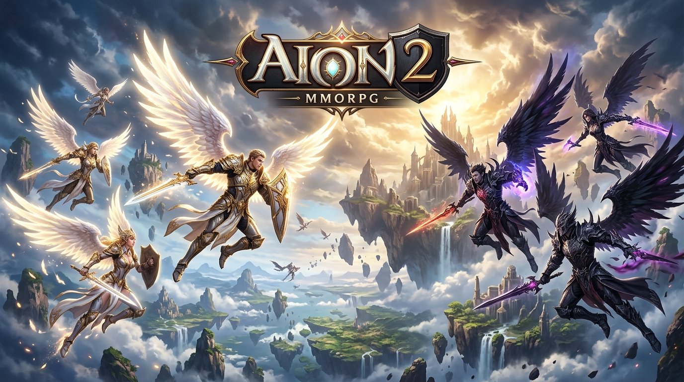Aion 2 É Lançado Hoje (05/10) no PC! MMORPG na Unreal Engine 5 Traz Combate Aéreo Livre e Gráficos de Nova Geração