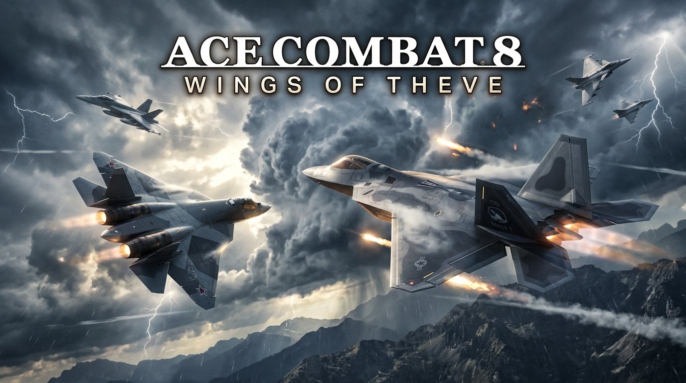 Ace Combat 8: Wings of Theve É Lançado no PS5, Xbox Series X/S e PC com Aclamação da Crítica e Suporte a 120 FPS!