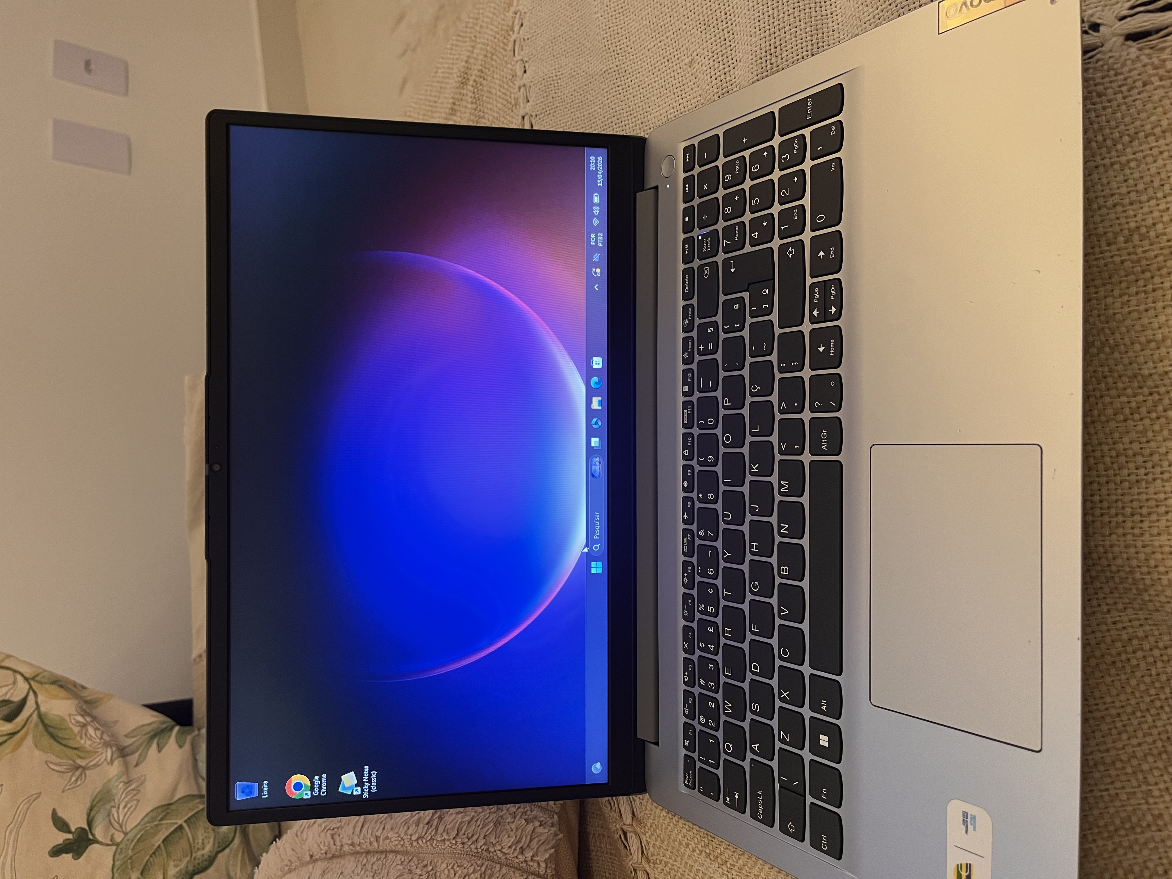 Notebook Lenovo IdeaPad Core i5 12ª Gen 8GB SSD 512GB Bateria Nova